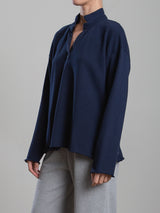 Chad Pullover in French Terry - Midnight