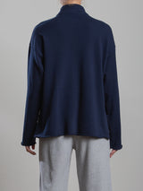 Chad Pullover in French Terry - Midnight