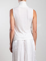 Maya Turtleneck in Cashmere Jersey - Ivory