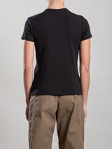 Hazel Tee in Cashmere Jersey - Black