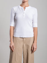 Salma Henley in Thermal - White