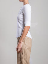 Salma Henley in Thermal - White
