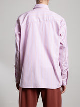 Jessie Shirt in Japanese Stripe - Lilac