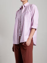 Jessie Shirt in Japanese Stripe - Lilac