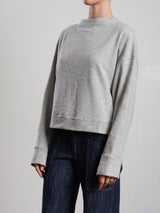 Irene Crewneck in Distressed Heather Grey