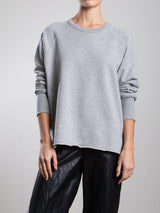 Sean Sweatshirt in French Terry - Heather Grey