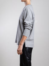 Sean Sweatshirt in French Terry - Heather Grey