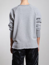 Sean Sweatshirt in French Terry - Heather Grey