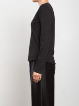 Ari Tee in Supima Slub - Black