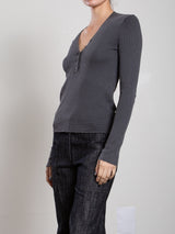 Ari Tee in Thermal - Vintage Black