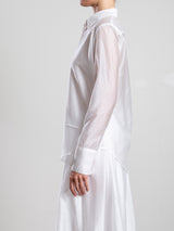 Clara Shirt in Gossamer - White