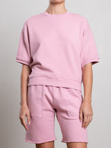 Josie Sweatshirt in French Terry - Bubble