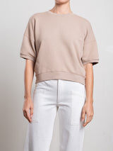 Josie Sweatshirt in French Terry - Foundation