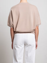 Josie Sweatshirt in French Terry - Foundation