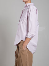 Marvin Shirt in Hudson Stripe - Light Pink
