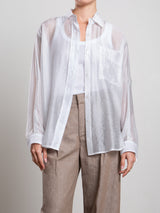 Marvin Shirt in Gossamer - White