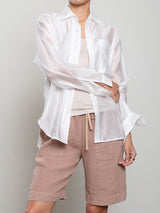 Marvin Shirt in Gossamer - White