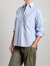 Marvin Shirt in Marbella Poplin - Sky