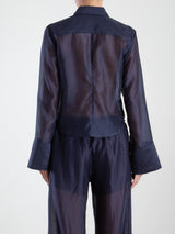 Monty Shirt in Gossamer - Navy