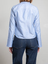 Monty Shirt in Spanish Oxford - Banker Blue