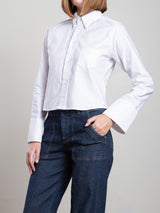 Monty Shirt in Spanish Oxford - White