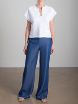 Hepburn Pant in Chambray - Rinse *Final Sale*