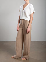 Hepburn Pant in Canyon Twill - Teak