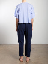Claire Pant in Cotton Twill - Midnight