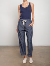 Claire Pant in Linen Twill - Night