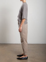 Claire Pant in Stretch Twill - Sahara