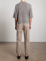 Claire Pant in Stretch Twill - Sahara
