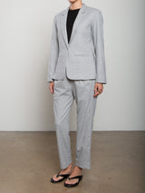 Andy Pant in Cambridge Flannel - Shadow