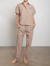 Andy Pant in Paperweight Cotton - Putty