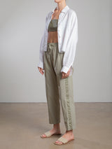 Andy Pant in Paperweight Cotton - Willow