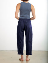 Torrance Pant in Washed Canvas - Midnight