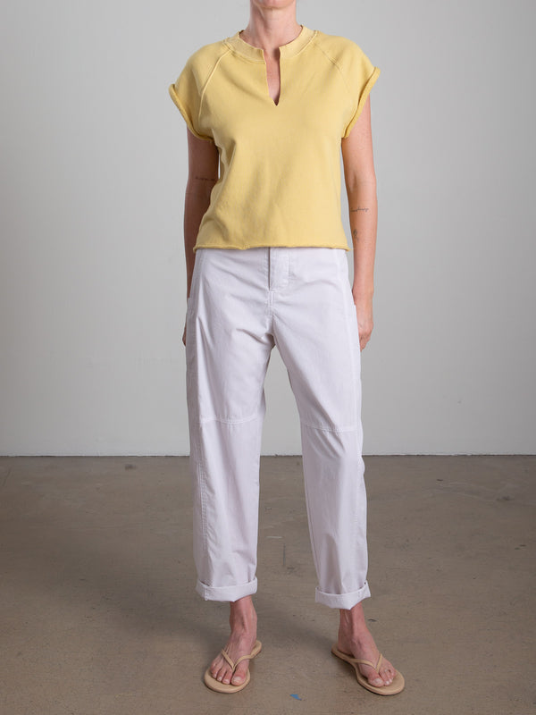 Torrance Pant in Paperweight Cotton - Fog