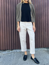 Torrance Pant in Tencel Twill - Cement