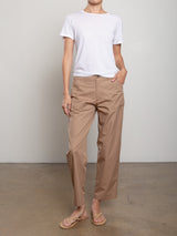 Ellis Pant in Cotton Tencel - Chai