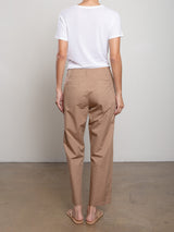 Ellis Pant in Cotton Tencel - Chai