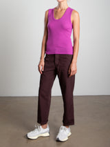 Ellis Pant in Paperweight Cotton - Bittersweet