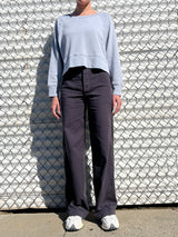 Max Pant in Washed Canvas - Carbon *Final Sale*