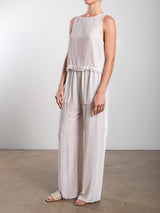 Taryn Pant in Velvet - Milk