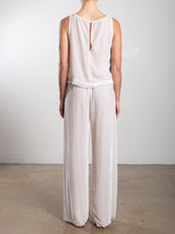 Taryn Pant in Velvet - Milk