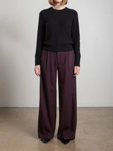 Spencer Pant in Chamois Flannel - Purple