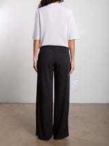 Spencer Pant in Dillinger Stripe - Black/White