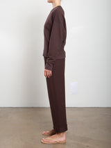 Leon Sweatpant in French Terry - Bittersweet