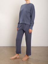 Leon Sweatpant in French Terry - Denim