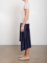 Samara Skirt in Vintage Satin - Night