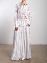 Jocelyn Skirt in Lustre - Pearl