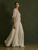 Jocelyn Skirt in Lustre - Pearl